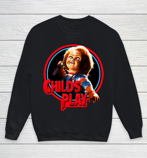 Chucky Tshirt Child's Play Horror Youth Sweatshirt