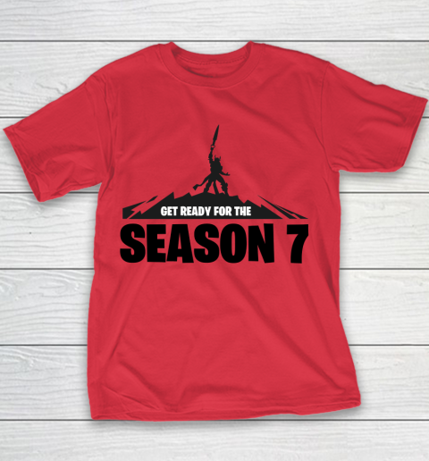 Fortnite Tshirt Get Ready For The Season 7 Youth T-Shirt 6