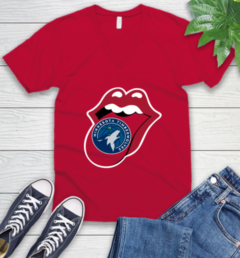 Minnesota Timberwolves NBA Basketball Lips I Root For My Team Adoring Fan 55