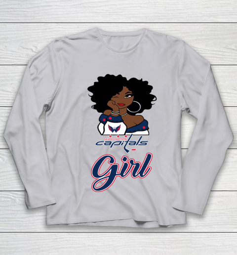Washington Capitals Girl NHL Youth Long Sleeve 5