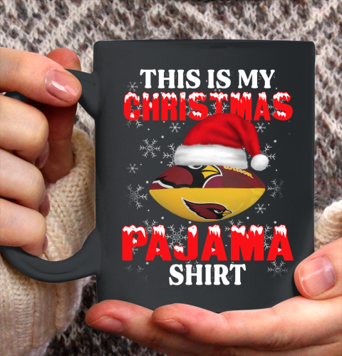 Arizona Cardinals This Is My Christmas Pajama Shirt NFL Ceramic Mug 11oz 2