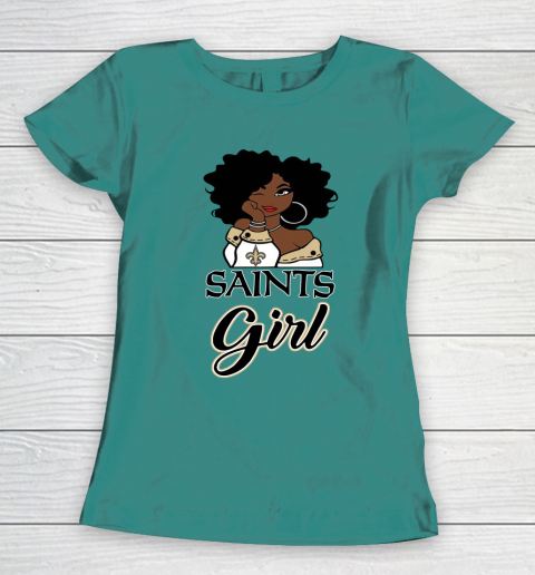 New Orleans Saints Girl NFL Women's T-Shirt 12