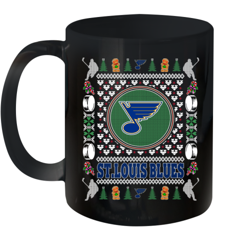 St.Louis Blues Merry Christmas NHL Hockey Loyal Fan Ceramic Mug 11oz