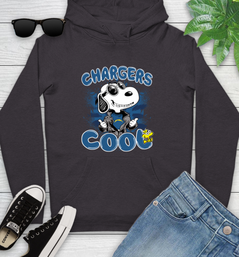 NFL Football Los Angeles Chargers Cool Snoopy Shirt Youth Hoodie 6