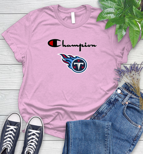 NFL Football Tennessee Titans Champion Shirt Women's T-Shirt 8