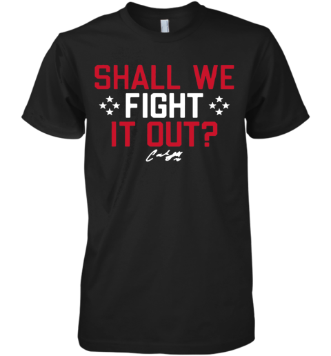 Shall We Fight It Out USWNTPA Premium Men's T-Shirt