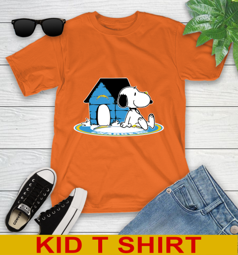NFL Football Los Angeles Chargers Snoopy The Peanuts Movie Shirt Youth T-Shirt NFL Football Los Angeles Chargers Snoopy The Peanuts Movie Shirt Youth T-Shirt 7