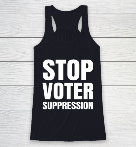 Black Voters Matter Protect The Vote Stop Voter Suppression Racerback Tank 7