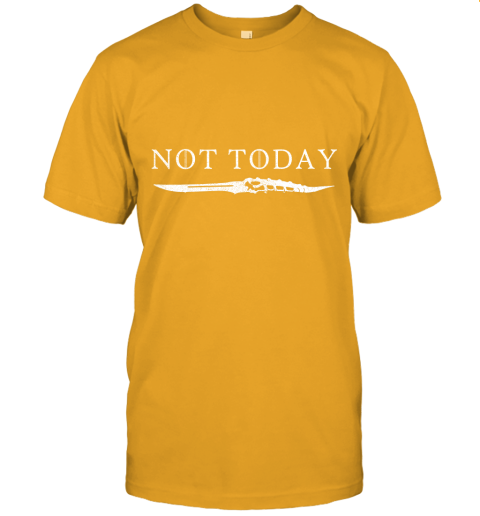 umm0 not today death valyrian dagger game of thrones shirts jersey t shirt 60 front gold