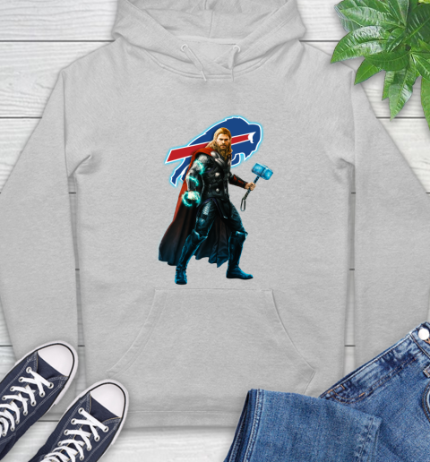 NFL Thor Avengers Endgame Football Buffalo Bills Hoodie 6