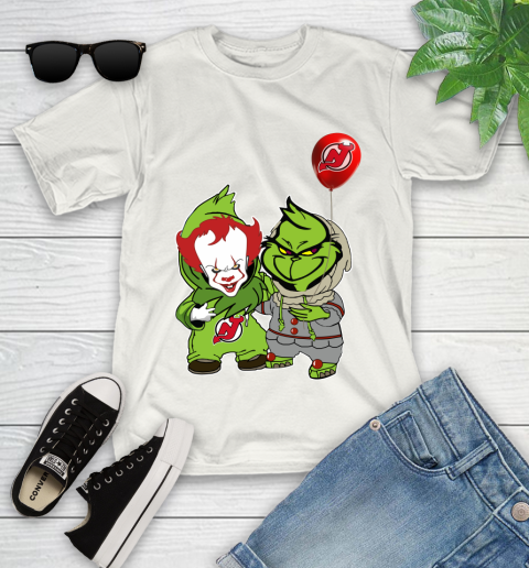 New Jersey Devils Baby Pennywise Grinch Christmas Nhl Hockey