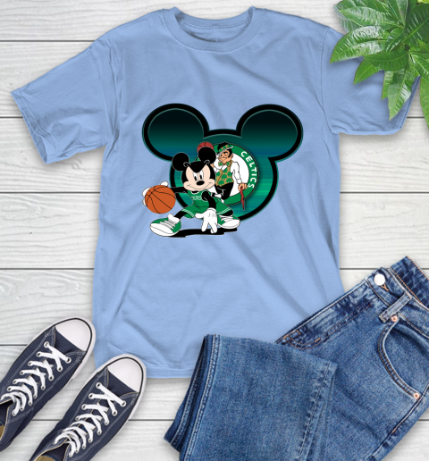 NBA Boston Celtics Mickey Mouse Disney Basketball T-Shirt 11
