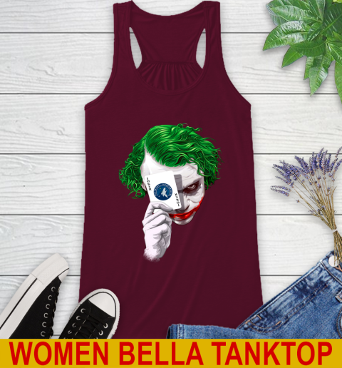 Minnesota Timberwolves NBA Basketball Joker Card Shirt Racerback Tank 2