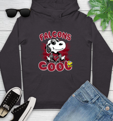 NFL Football Atlanta Falcons Cool Snoopy Shirt Youth Hoodie 6