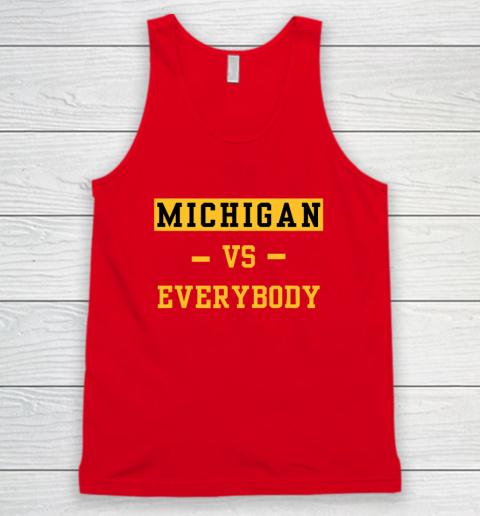 Michigan Vs Everybody Tank Top 4