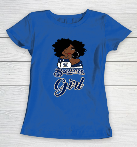 Milwaukee Brewerss Girl MLB Women's T-Shirt
