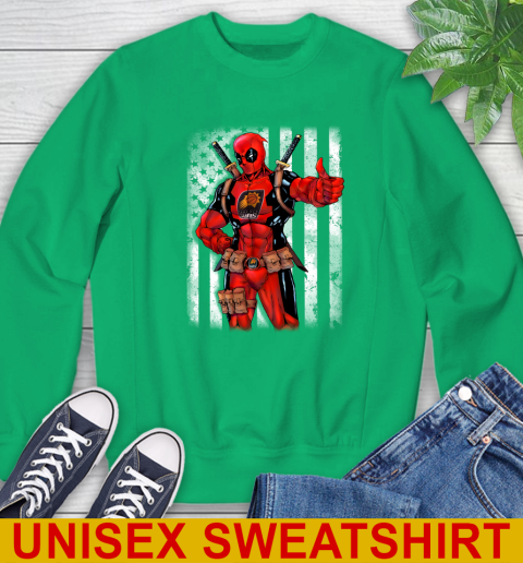 NBA Basketball Phoenix Suns Deadpool American Flag Shirt Sweatshirt 8