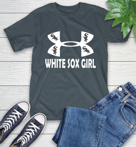MLB Chicago White Sox Girl Under Armour Baseball Sports T-Shirt 10