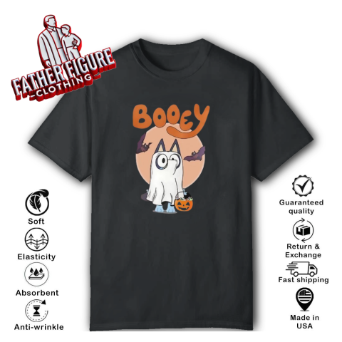 Bluey Ghost Boo Booey Halloween 2024 T-Shirt