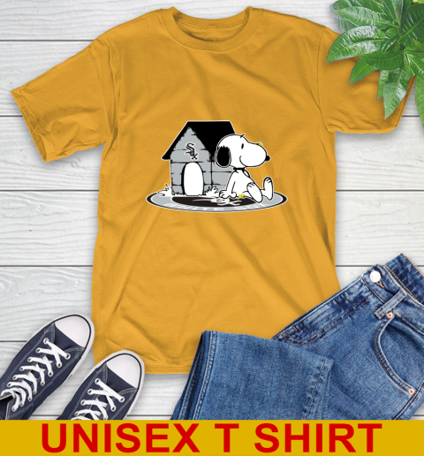 MLB Baseball Chicago White Sox Snoopy The Peanuts Movie Shirt T-Shirt 3