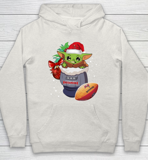 Tampa Bay Buccaneers Christmas Baby Yoda Star Wars Funny Happy NFL Hoodie 12