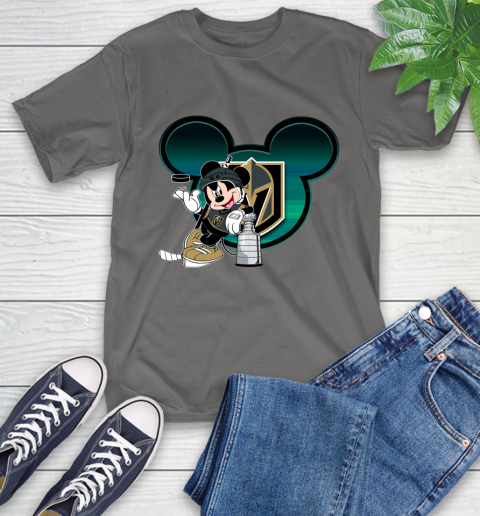 NHL Vegas Golden Knights Stanley Cup Mickey Mouse Disney Hockey T Shirt T-Shirt 9