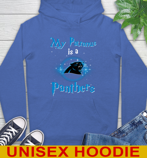 NFL Football Harry Potter My Patronus Is A Carolina Panthers Hoodie 9