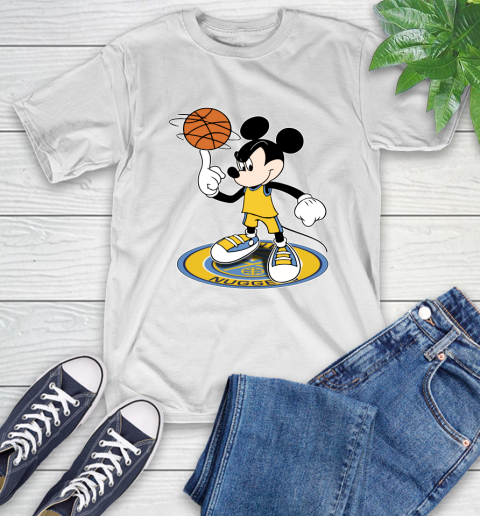 NBA Basketball Denver Nuggets Cheerful Mickey Disney Shirt T-Shirt 2