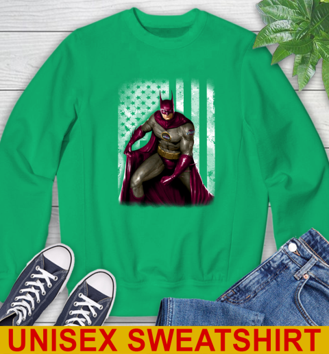 Cleveland Cavaliers NBA Basketball Batman DC American Flag Shirt Sweatshirt 8