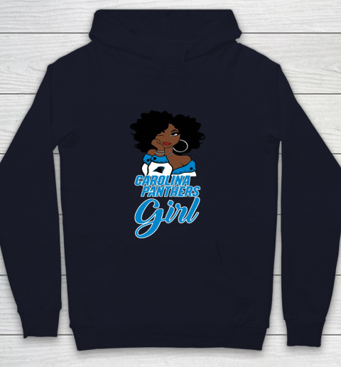 Carolina Panthers Girl NFL Youth Hoodie 3