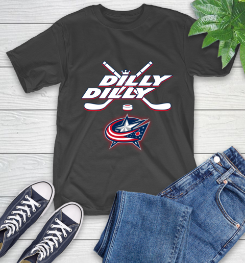 NHL Columbus Blue Jackets Dilly Dilly Hockey Sports T-Shirt 2