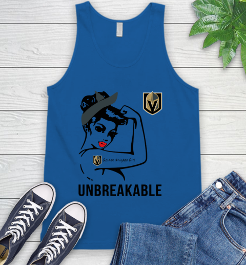 NHL Vegas Golden Knights Girl Unbreakable Hockey Sports Tank Top 3