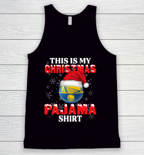 Golden State Warriors This Is My Christmas Pajama Shirt NBA Tank Top