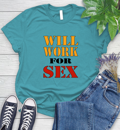 Miley Cyrus Will Work For Sex Women's T-Shirt 11