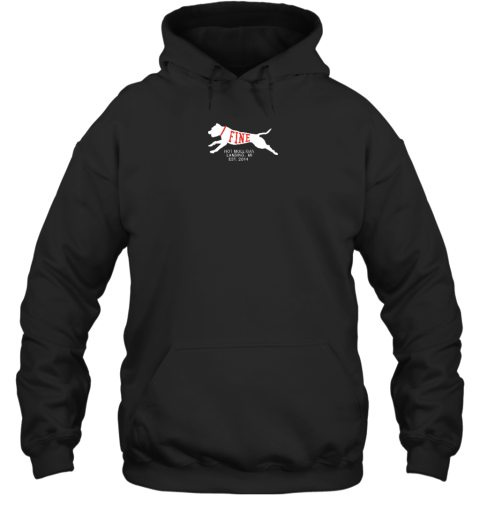 Hot Mulligan Fine Dog Hot Mulligan Lansing Mi Est 2014 Hoodie