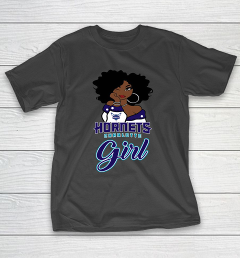 Charlotte Hornets Girl NBA T-Shirt 2