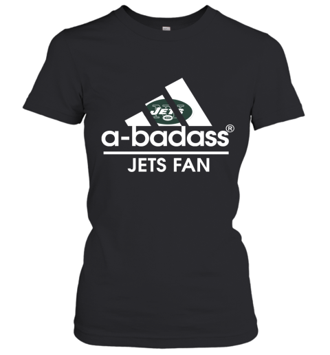 A Badass New York Jets Mashup Adidas NFL Women's T-Shirt