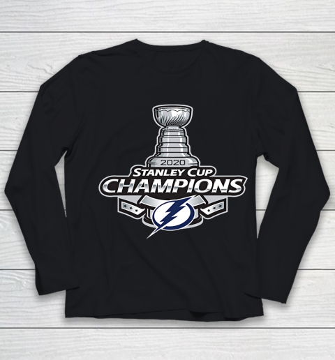 Tampa Bay Lightning Champs Stanley Cup 2020 2021 Youth Long Sleeve