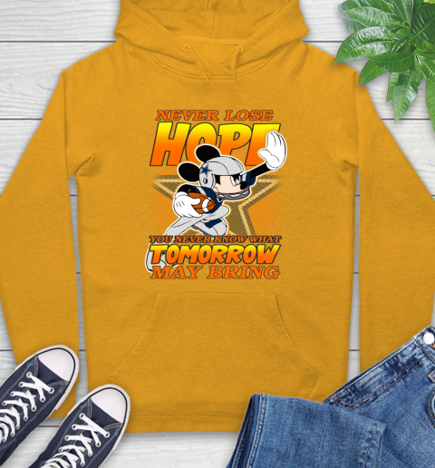 Dallas Cowboys NFL Football Mickey Disney Never Lose Hope Hoodie 2
