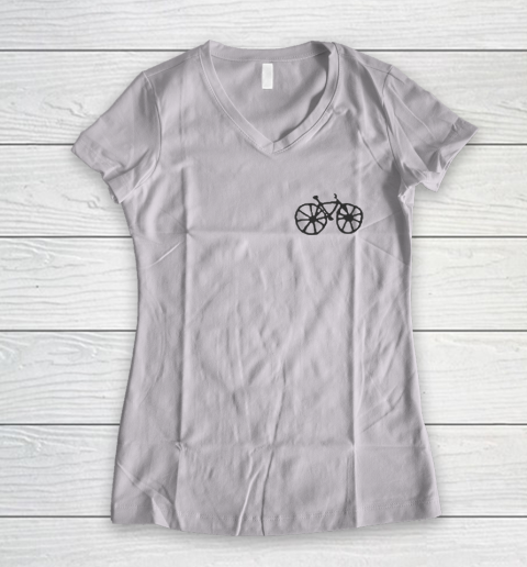 UMANO BICYCLE Women's V-Neck T-Shirt UMANO BICYCLE Women's V-Neck T-Shirt