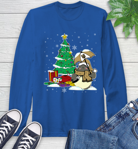 Vegas Golden Knights NHL Hockey Cute Tonari No Totoro Christmas Sports Long Sleeve T-Shirt 10