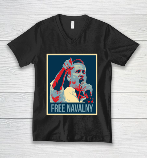Free Navalny Shirts V-Neck T-Shirt