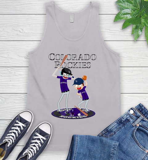 MLB Colorado Rockies Rick And Morty Baseball 73