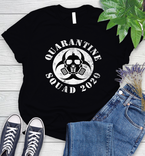 Nurse Shirt Virus Quarantine Squad 2020  for Germaphobes Funny Gift T Shirt Women's T-Shirt