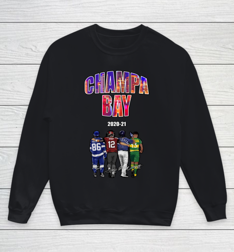 Champa Bay 2020 2021 Player Youth Sweatshirt
