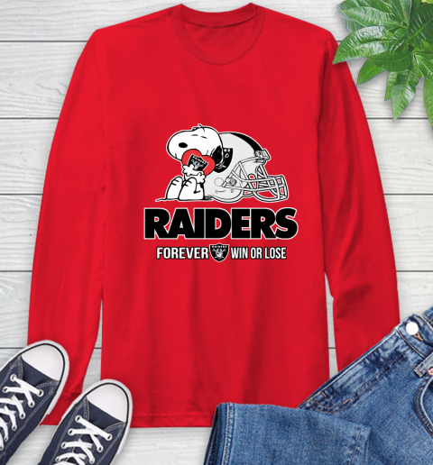 NFL The Peanuts Movie Snoopy Forever Win Or Lose Football Oakland Raiders 67