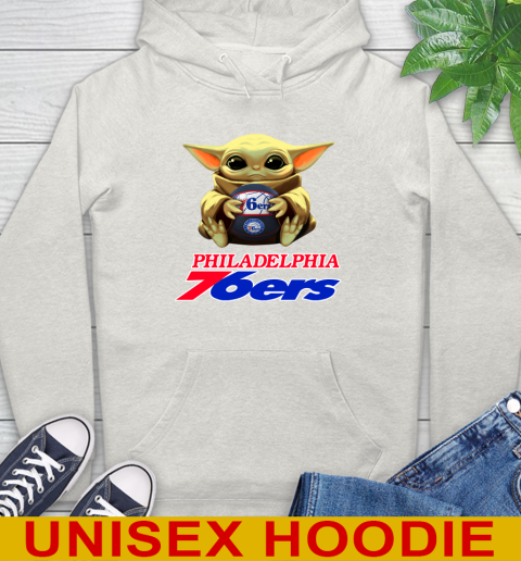 NBA Basketball Philadelphia 76ers Star Wars Baby Yoda Shirt 24