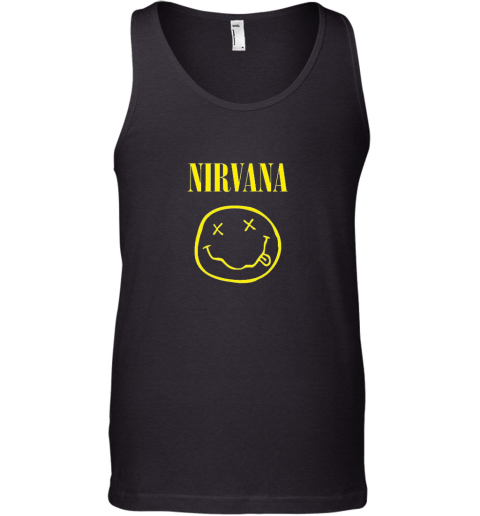 Nirvana Yellow Smiley Face Tank Top