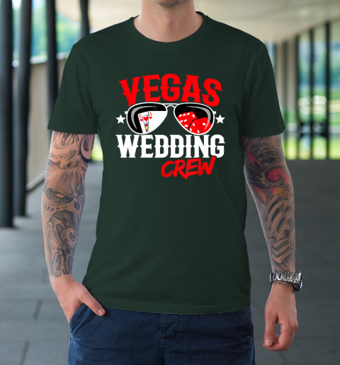 Las Vegas Wedding Party  Married in Vegas T-Shirt 3
