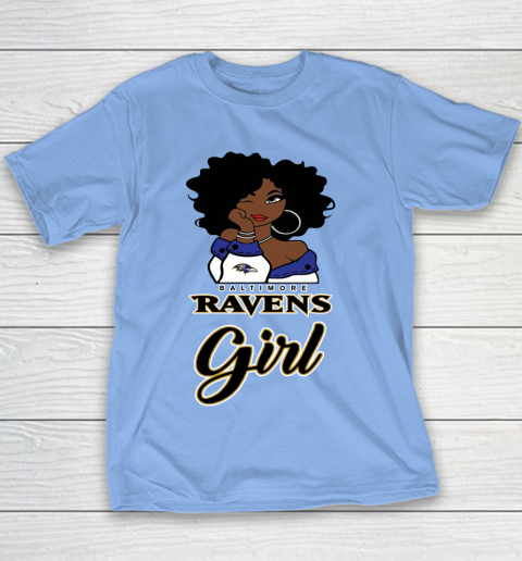 Baltimore Ravens Girl NFL Youth T-Shirt 10